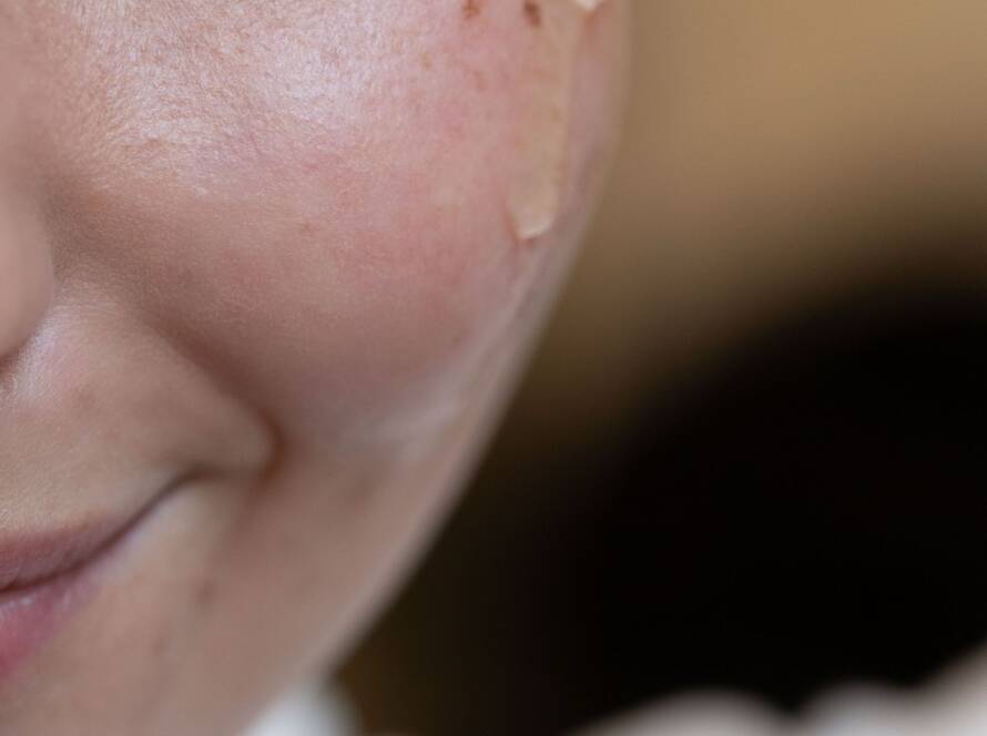 Aplicação de sérum facial em tratamento de acne na dermatologia integrativa em BH